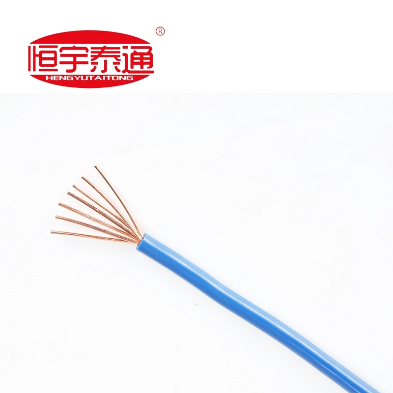 고정 설치용 PVC 절연 건물 전선